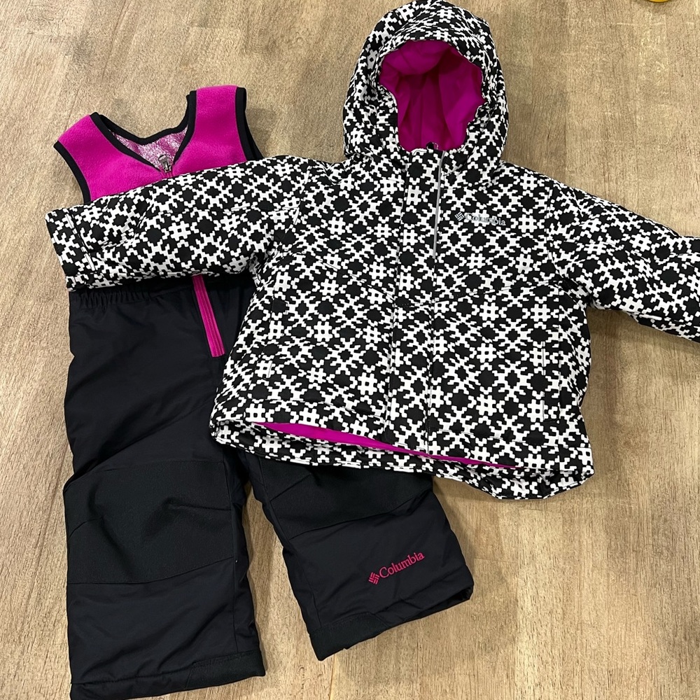 Girls Columbia Snow Set 12-18M